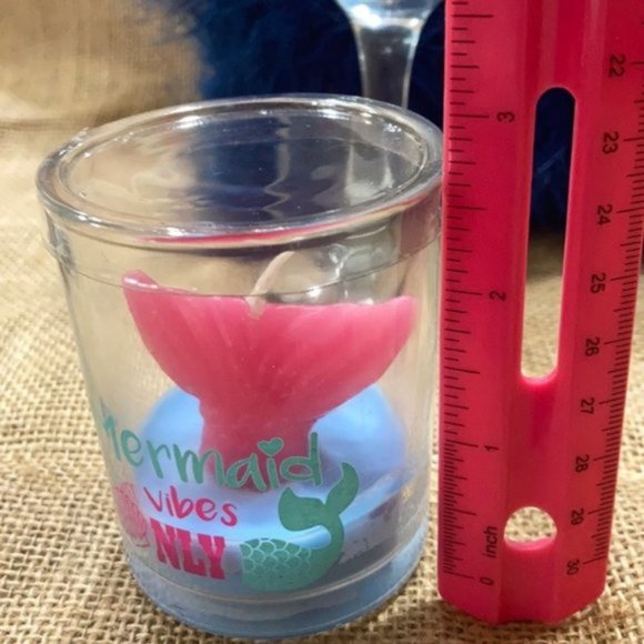 Mermaid You are Mermazing Wine Glass Candle - Picture 12 of 15